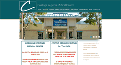 Desktop Screenshot of coalingamedicalcenter.com